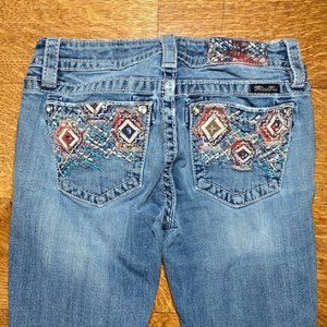 Miss Me Distressed Jeans Size 27 - Style JP8423T